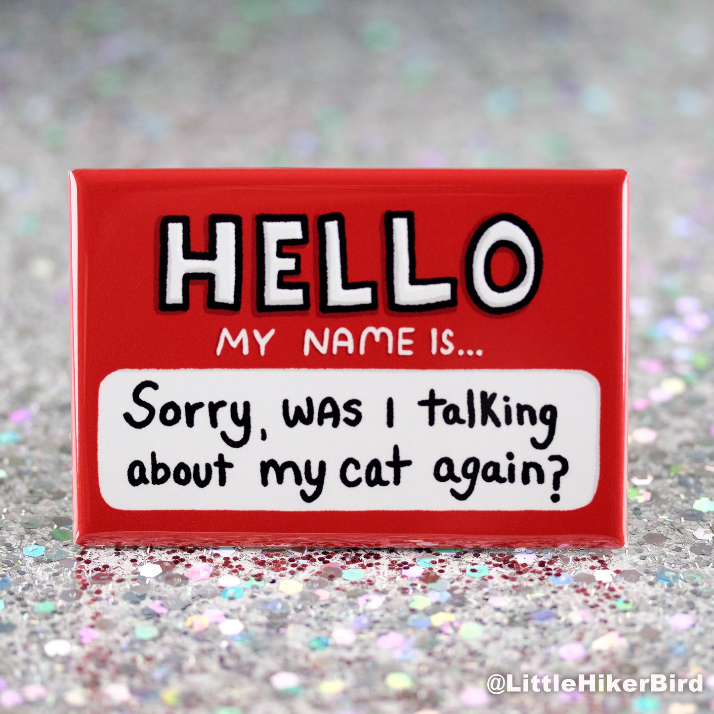 Hello Cats Fridge Magnet